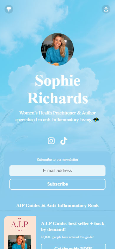 User Case Sophie Richards